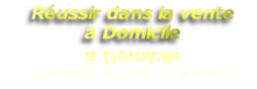 Réussir dans la vente
à Domicile